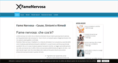Desktop Screenshot of famenervosa.it