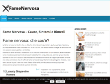 Tablet Screenshot of famenervosa.it